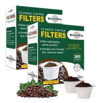 Filtros de café Brew Addicts 600 Paper para cervejeiros Keurig