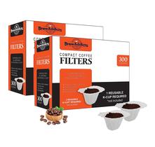 Filtros de café Brew Addicts 600 Paper para cervejeiros Keurig