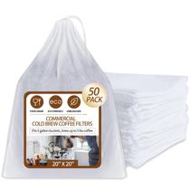 Filtros de café Cold Brew 50 unidades para baldes de 5 galões Filtros de café Cold Brew 50 unidades para baldes de 5 galões