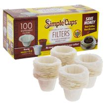 Filtros de café de papel descartáveis de 100 unidades para Keurig Filtros de café de papel descartáveis de 100 unidades para Keurig