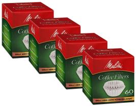 Filtros de café Melitta 63229 para JavaJig 60 unidades (pacote com 4)