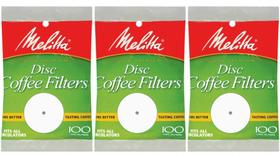 Filtros de Café Melitta Disc - Pacote com 100 Unidades Filtros de Café Melitta Disc - Pacote com 100 Unidades