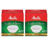 Filtros de café Melitta Java Jig Single Serve Paper, pacote com 2