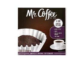Filtros de café Mr. Coffee 4 xícaras de 100 unidades Filtros de café Mr. Coffee 4 xícaras de 100 unidades