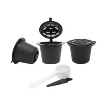 Filtros De Cápsulas De Café Recarregáveis reutilizáveis para Máquina Nespresso Com Escova De