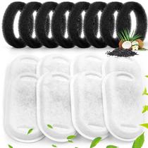 Filtros de fonte de água Cat Monsin em aço inoxidável 2L x8 Filtros de fonte de água Cat Monsin em aço inoxidável 2L x8