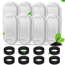 Filtros de fonte de água Cat NautyPaws, pacote com 8, para fonte de 2 litros Filtros de fonte de água Cat NautyPaws, pacote com 8, para fonte de 2 litros