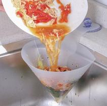 Filtros De Lixo Funil Multiuso Pia Auto Dobravel Cozinha