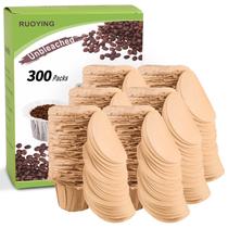Filtros de papel descartáveis para filtros K Cup reutilizáveis 300/200/100pk Filtros de papel descartáveis para filtros K Cup reutilizáveis 300/200/100pk
