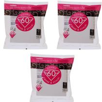 Filtros de Papel para Café Hario V60 - Pacote com 3 Unidades Filtros de Papel para Café Hario V60 - Pacote com 3 Unidades