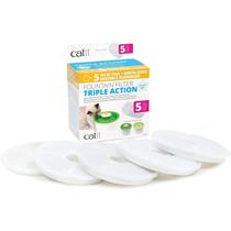 Filtros de Reposição Catit Triple Action (Pacote com 5) Filtros de Reposição Catit Triple Action (Pacote com 5)