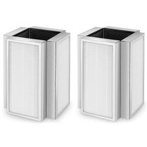 Filtros de reposição WILERDA 50 True HEPA Air Purifier, pacote com 2 Filtros de reposição WILERDA 50 True HEPA Air Purifier, pacote com 2