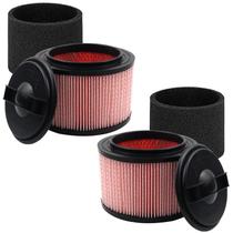 Filtros de vácuo, pacote com 2 cartuchos de poeira fina para Vacmaster Filtros de vácuo, pacote com 2 cartuchos de poeira fina para Vacmaster