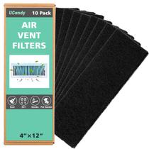 Filtros de ventilação de carbono ativado UCandy 4x12 para casa, 10 unidades