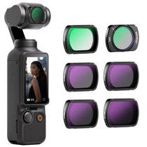 Filtros Magnéticos Neewer ND, CPL e UV para DJI Osmo Pocket 3