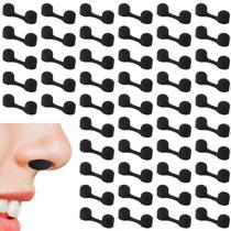 Filtros nasais descartáveis de espuma ElevateTech, 100 unidades Filtros nasais descartáveis de espuma ElevateTech, 100 unidades
