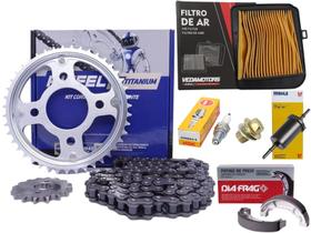 Filtros, Relação, Bujão, Lona, Vela Titan/ Fan 160 16 Á 24