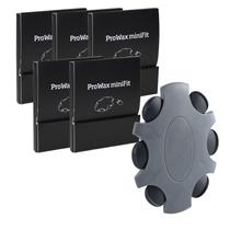 Filtros Wax Guard para aparelhos auditivos ProWax MiniFit para Oticon (pacote com 5)
