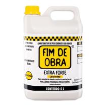 Fim De Obra Limpador Extra Forte Multiuso Original 5 Litros Fim De Obra Limpador Extra Forte Multiuso Original 5 Litros