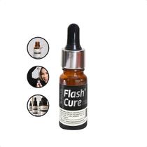 Finalizador Acelerador Flash Cure Lashes Co 10mL - Cura Instantânea para Adesivos de Extensão de Cílios