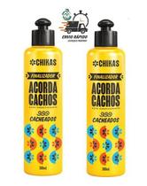 Finalizador Acorda Cachos Chikas 600ml Modela Define No Poo