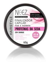 Finalizador capilar proteínas da seda neez 60g Finalizador capilar proteínas da seda neez 60g