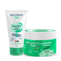 Finalizador e Máscara Fun Crespo e Cacheado Bio Extratus
