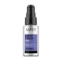 Finalizador Platinize Óleo 38ml Vizet Loiros Grisalhos e Proteção Térmica