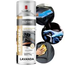 finalizador silicone spray lavanda 170g 300ml etaniz