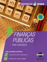 Finanças Públicas Para Concursos - Vídeoaula Iesde - CD-ROM E Dvd - Iesde Intelig.Educacional