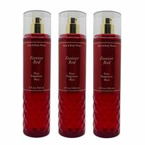 Fine Fragrance Mist Bath & Body Works Forever Red, pacote com 3 unidades Fine Fragrance Mist Bath & Body Works Forever Red, pacote com 3 unidades
