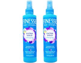 Finesse Finish + Strengthen, Spray Fixador Extra Forte 241 ml (Pacote com 2) Finesse Finish + Strengthen, Spray Fixador Extra Forte 241 ml (Pacote com 2)