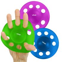 Finger Exerciser Strengthener Vive Hand Therapy (pacote com 3)