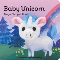 Finger Puppet Book Baby Unicorn com 13 bonecos de animais