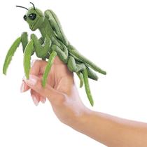 Finger Puppet Folkmanis Mini Praying Mantis para crianças