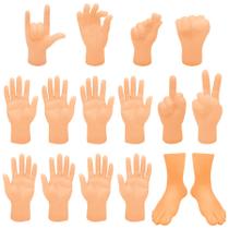 Finger Puppets ZAKVOOR Tiny Finger Hands 16 unidades para show de marionetes