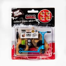 Finger Scooter Grip & Tricks F-Scoot Stunt Azul - Para Crianças a partir de 6 Anos