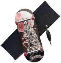 Finger Skateboard RACOFSB Pro Fingerboard 34mm Placa de madeira Finger Skateboard RACOFSB Pro Fingerboard 34mm Placa de madeira