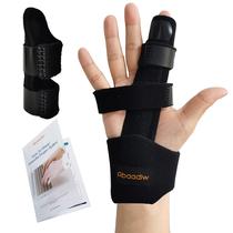 Finger Splint Abaadlw Trigger Finger, 2 peças, rosa ajustável Finger Splint Abaadlw Trigger Finger, 2 peças, rosa ajustável