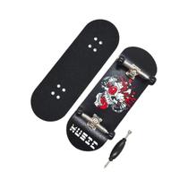 Fingerboard de Maple Profissional 34mm - Com Rodas de Rolamento - Brinquedo para Crianças