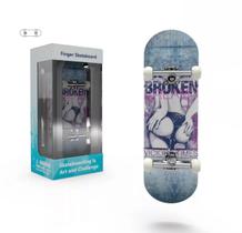 Fingerboard Skate De Dedo Profissional Completo Broken Girl