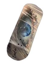 Fingerboard Skate Dedo Deck Madeira Profissional Blue Gray Fingerboard Skate Dedo Deck Madeira Profissional Blue Gray