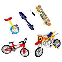 Fingerboards fingerboard sets mini dedo bicicleta motocicleta conjunto diy criativo jogo skate crianças brinquedos educativos