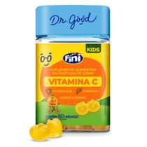 Fini Dr. Good Vitamina C Kids 60 Gomas Sabor Laranja Suplemento Infantil