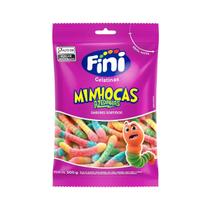 Fini Gelatinas Minhocas Azedinhas Sabores Sortidos 500g Fini Gelatinas Minhocas Azedinhas Sabores Sortidos 500g