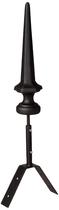 Finial Dalvento Kyoto Mini 30cm H em aço preto fosco