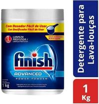 Finish Advanced 1KG Detergente em pó para lava louças Limpeza