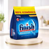 Finish Detergente Lava Louças Refil 700g Limpeza Profunda