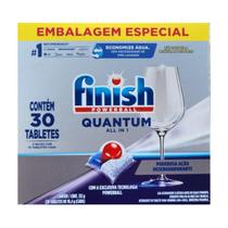 Finish Quantum Ultimate - Detergente para Lava Louças em tabletes com 30 unidades