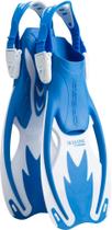 Fins CRESSI Rocks azul/branco para crianças de 4 a 12 anos